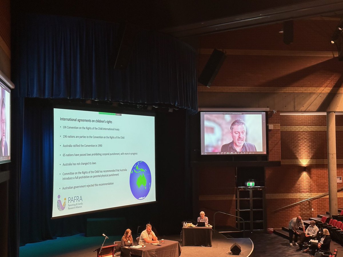 HigginsDaryl's tweet photo. Presenting (virtually) to the USC Children, Trauma and the Law Conference on corporal punishment and the need for law reform, attitude change and access to supports for evidence-based alternatives. #pafra #EPPAC https://t.co/xOGVuXMsuo