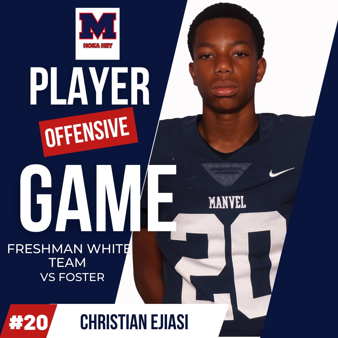 Hoka Hey!
<a href="/CoachKirkMartin/">Kirk Martin</a> <a href="/ManvelHS/">Manvel High School</a> <a href="/HokaHeyBooster/">Manvel Ath Booster Club 🏈🏐🏀⚾️🥎⚽️⛳🏊‍♂️🏋️🏃‍🏃</a> <a href="/HokaHeyAP/">HokaHeyAthleticPerformamce</a> #BeDifferent #RecruitManvel #Family