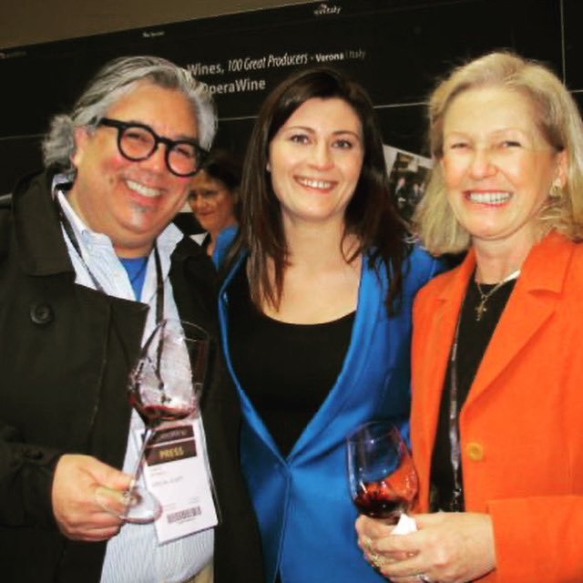 #ThrowbackThursday with #GaiaGaja and #ElizabettaGnudiAngelini #winenights Verona #womeninwine