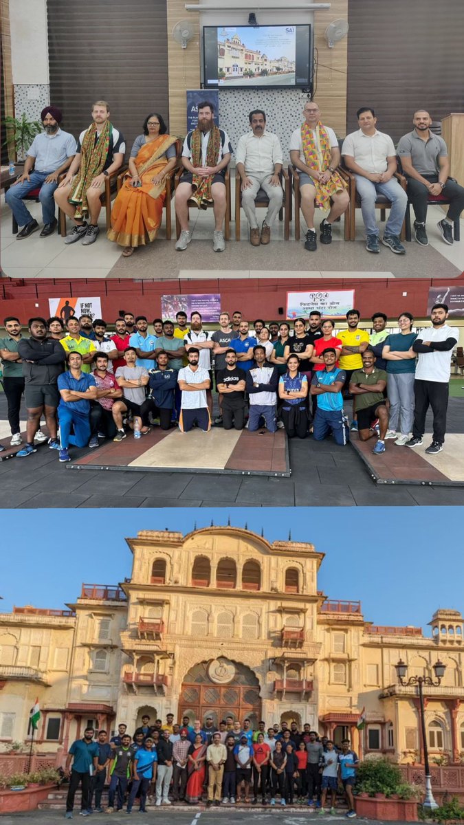 Some pictures from the ASCA in India 🇮🇳 delivering three ASCA Level 1 Accreditation courses at SAI Patiala

<a href="/Media_SAI/">SAI Media</a> <a href="/CohenCrisp75367/">Cohen Crispin</a> <a href="/titham189/">James Tatham</a>