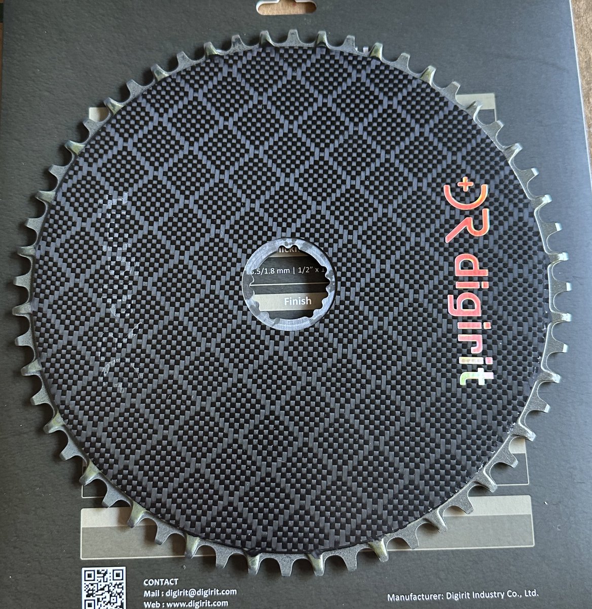 digirit's tweet image. special Classic #digirit carbon #chainring for #roadcycling #roadbike 
#narrowwide teeth