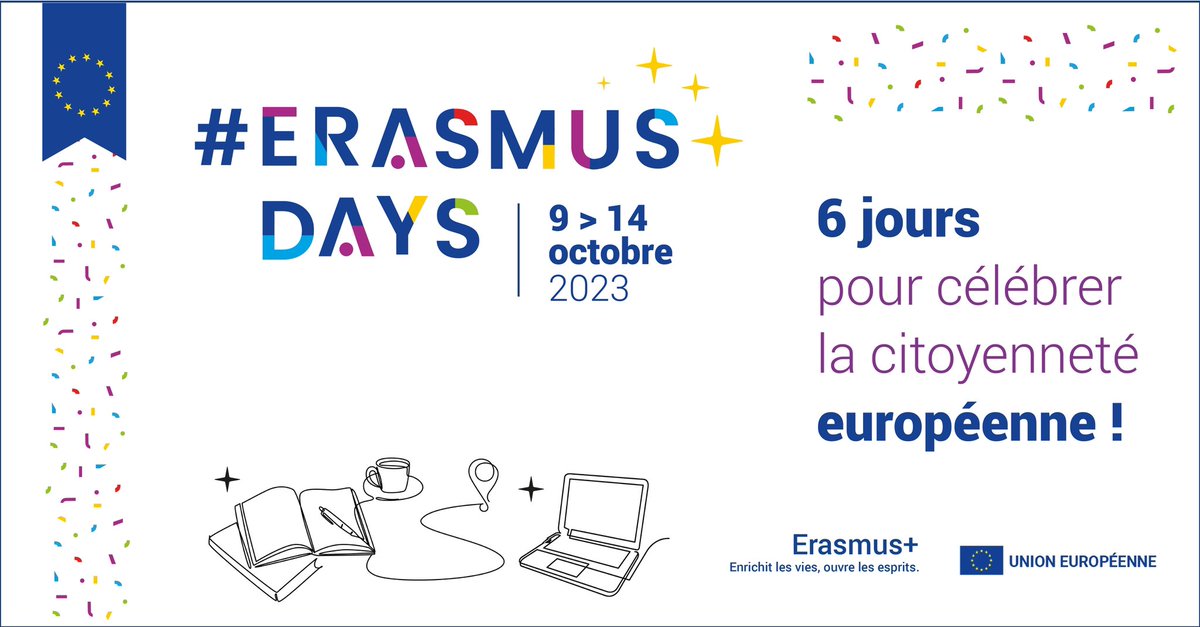 Nat45p's tweet photo. Pour les #ErasmusDays des élèves du collèges ont mené des CAFÉS DES LANGUES : bulgare, créole, italien, portugais mais aussi khmer, arabe et langue des signes! 
Moments de partage des plus enrichissants, merci à tous!
@ErasmusplusFR @EUErasmusPlus @ac_orleanstours @LesPolyglOT https://t.co/DolOmJlNby