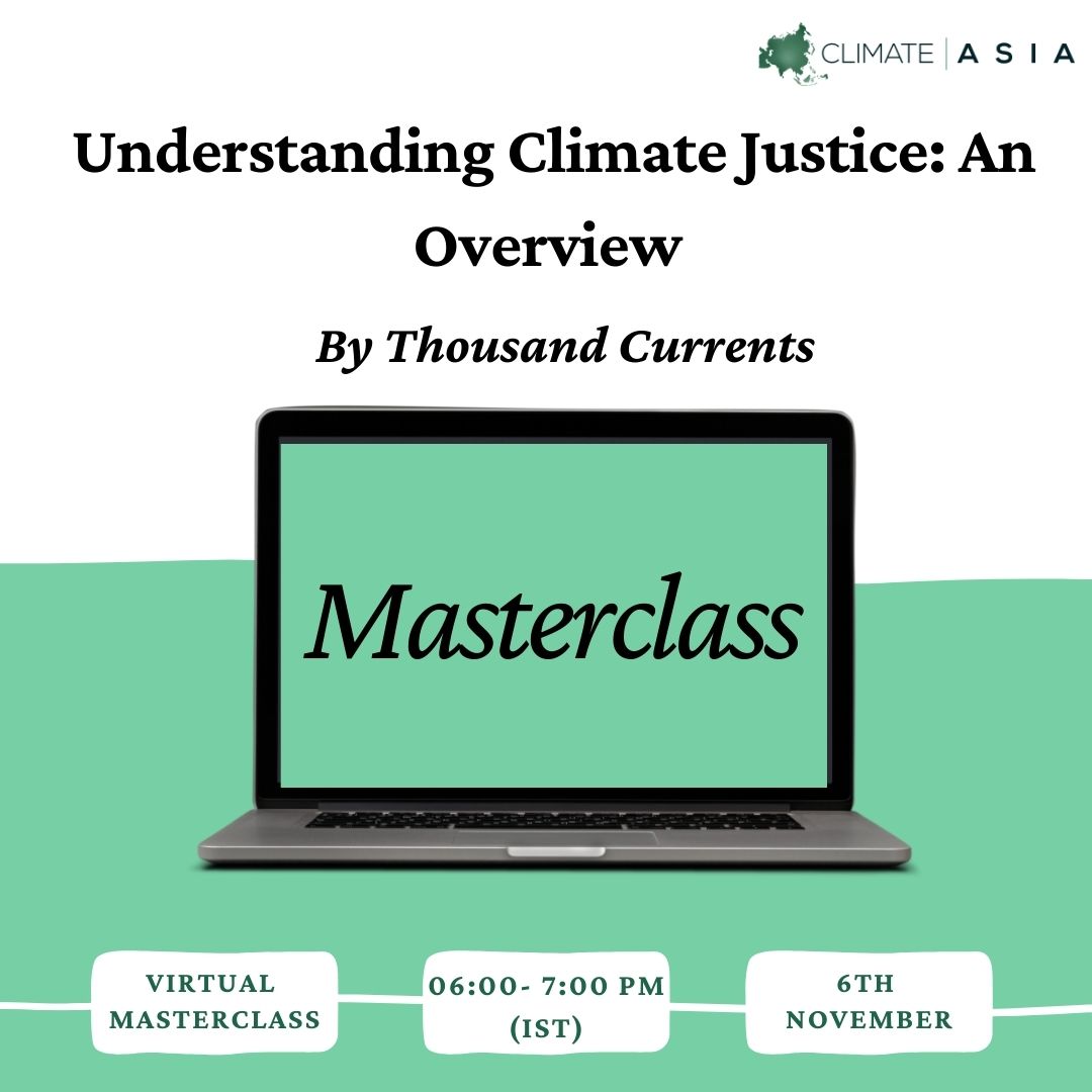 asia_climate's tweet image. #MasterclassAlert

Join us for a virtual masterclass on Understanding Climate Justice: An Overview, organized by Thousand Currents.

@1000currents
