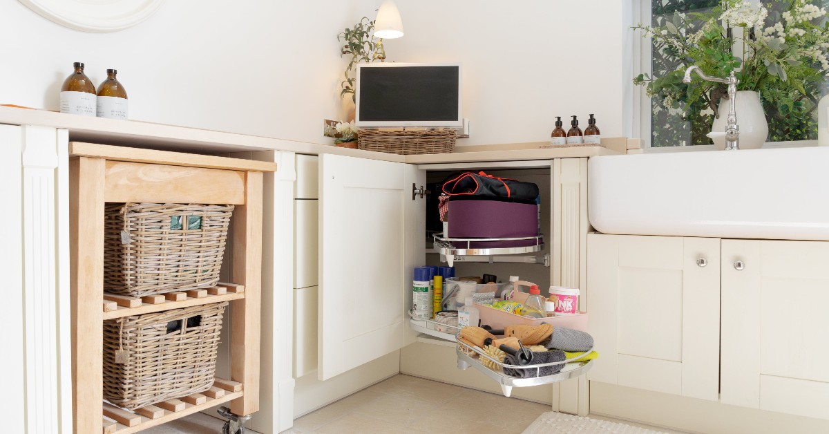 WrenKitchens's tweet image. Mel and Nick crafted a beautiful utility room with our Shaker Forest style. It doubles as a workspace for Mel's hairdressing business, and as a laundry room with integrated washer and dryer.

wrenkitchens.com/kitchens/wreno…

#utilityroom #utilityroomgoals #utilityroomideas