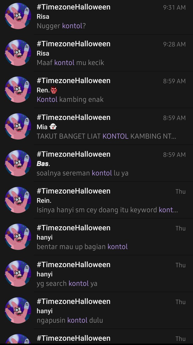 ofmanolisa's tweet photo. 1. 🎃
2. Kemarin
3. @ofSunniee 
4. Asmodeus skalian
5. @ruscandel huks
6. @ycurfavoritesin mju anjg
7. 🍸
8. diewe setan  
9. Kmbaranku @prrotagonist 
10. 🎃
11. @Serunaidara
12. @explicqit ❤️ @ksejeonq_ 
13. @pidyama sama @fudmgy 
14. Lebih takut @BRGHTSHLD 
15. Max 6 orang https://t.co/LAGtmjnvh9