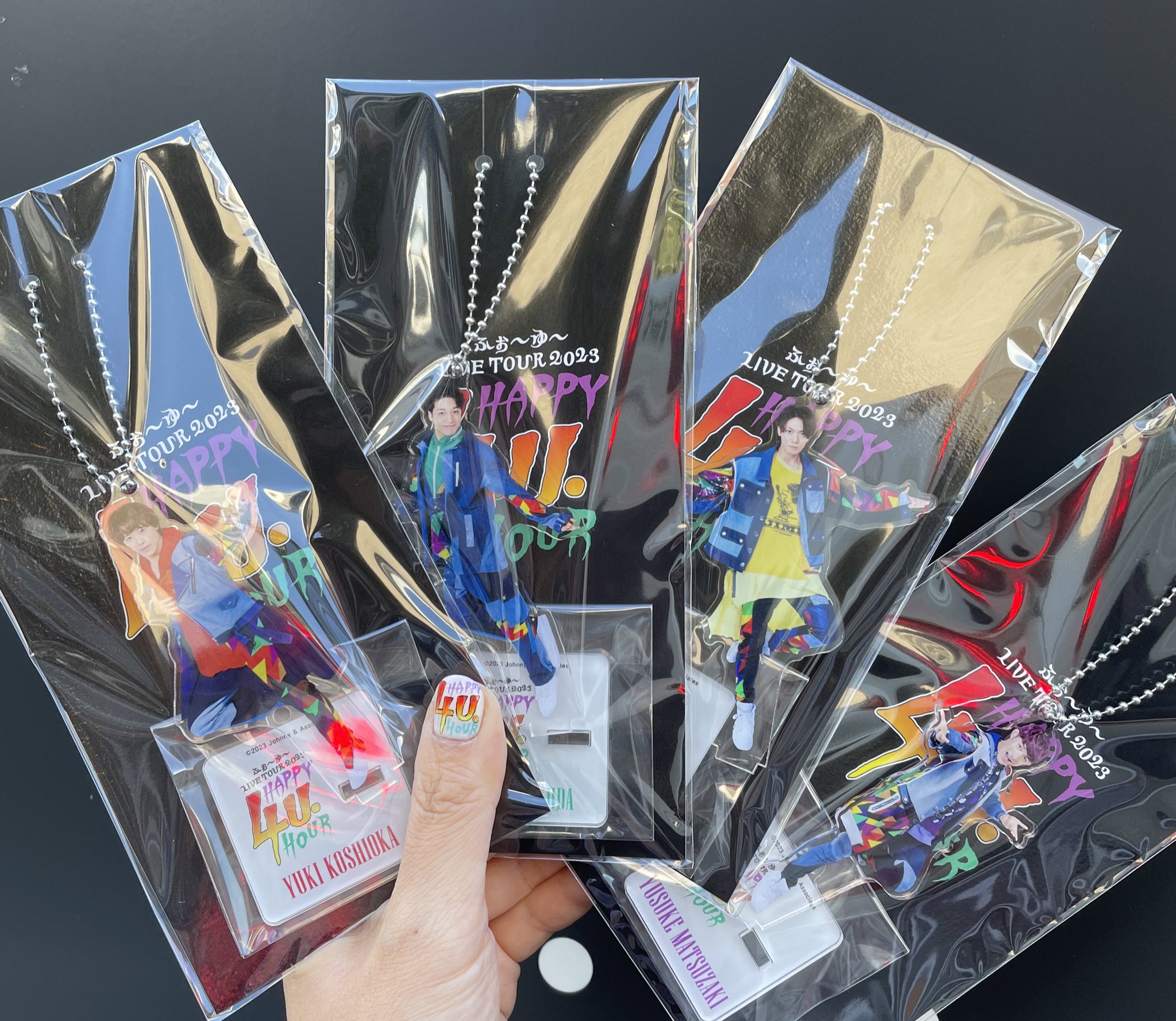ふぉ〜ゆ〜 アクスタ アクキー 4点セット ふぉ〜ゆ〜 アクリルスタンド 4体セット - メルカリ