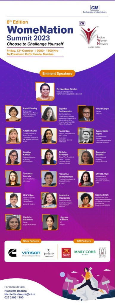 #Live ! Dr. <a href="/neelamgorhe/">Dr Neelam Latika Diwakar Gorhe</a>
Deputy Chairman, Maharashtra Legislative Council addressing <a href="/CII_IWN/">CII Indian Women Network</a>  8th Edition of WomeNation Summit. 

<a href="/CMOMaharashtra/">CMO Maharashtra</a> <a href="/Dev_Fadnavis/">Devendra Fadnavis</a> <a href="/smritiirani/">Smriti Z Irani</a> <a href="/CIIEvents/">CII Live</a> <a href="/neelamgorhe/">Dr Neelam Latika Diwakar Gorhe</a> <a href="/TamannaInamdar/">Tamanna Inamdar</a> <a href="/wep_community/">Women Entrepreneurship Platform</a> <a href="/NinadKarpe/">Ninad Karpe</a> #WomenEmpowerment 
#entrepreneurs