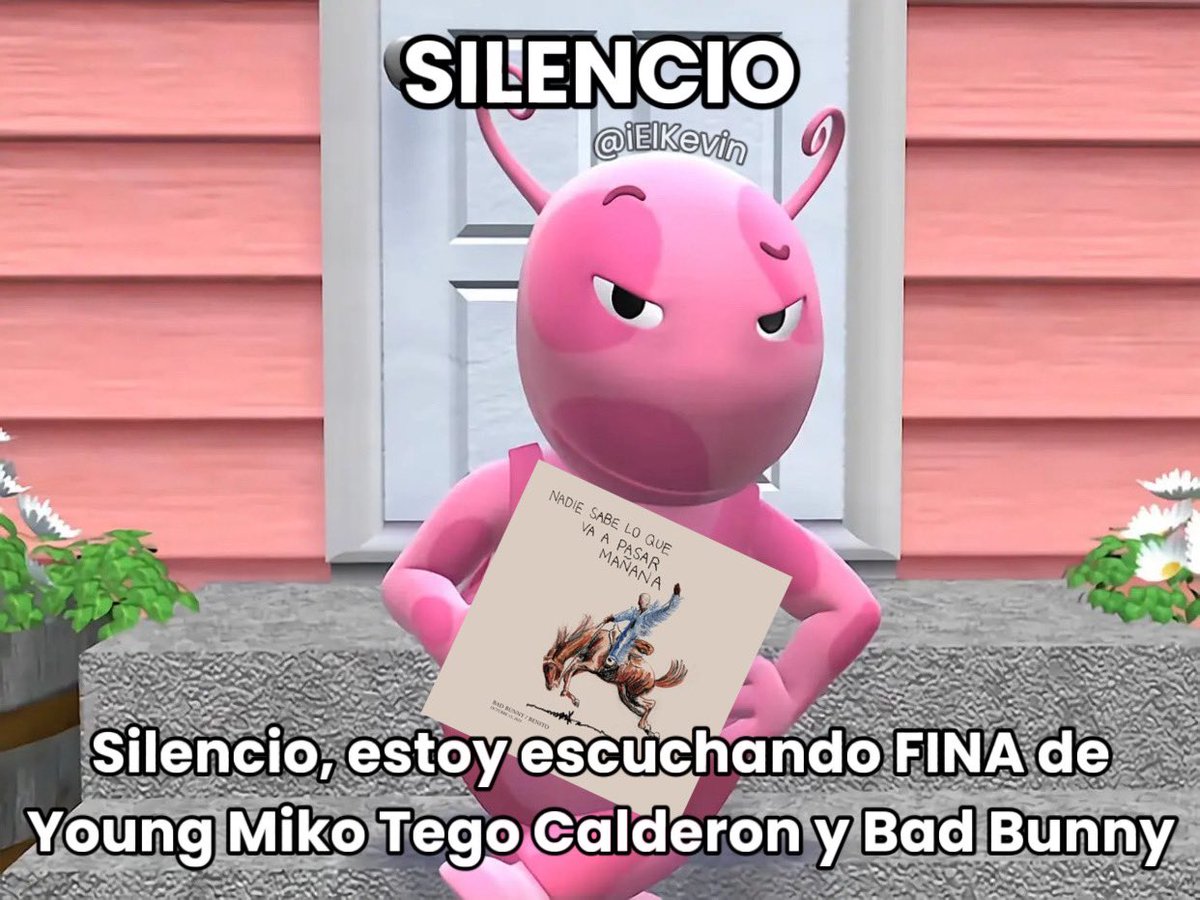 Silencio, estoy escuchando FINA de Young Miko y Bad Bunny.