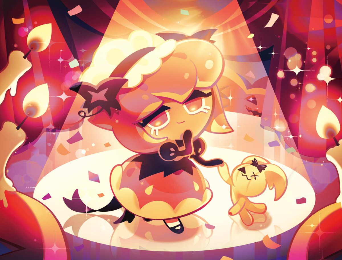 「쿠키런 브레이버스 tcg 일러스트 작업했습니다! 공개된 일러스트 올려봅니」|✨웨지✨のイラスト