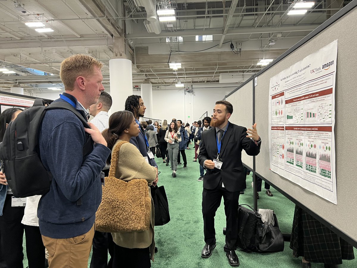 USCSysBio_Lab's tweet image. 1st full day of #BMES2023! great talks from Finley lab and phenomenal lectures: Pritzker award to @TejalADesai &amp;amp; Diversity award to @CESchmidt_UF. celebration of communities of color lunch and Black women in BME session were inspiring! and connected with many colleagues.