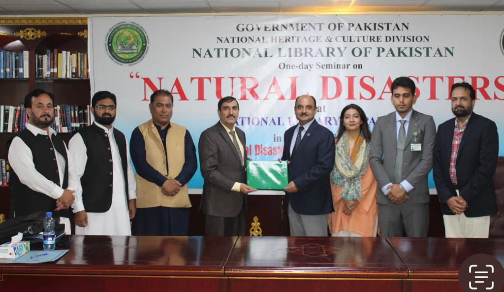 ndmapk's tweet photo. 2. He presented the scope of National Think Tank , NIDM on disaster management and its online portal for registering the experts, academia, responders, industry and volunteers the seminar, enhancing disaster preparedness & response.
#DisasterResilientPakistan #ndmapk https://t.co/5iVZCWGVNN