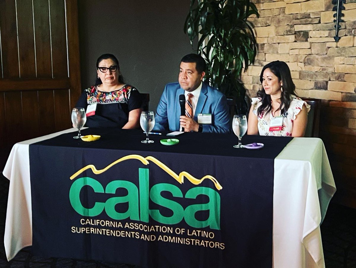 Representation matters and MPUSD Asst Supt of Human Resources Dr. Manny Nunez joined administrators from Greenfield and Alisal to discuss the importance of developing BIPOC administrators at a CALSA Region 4 event.