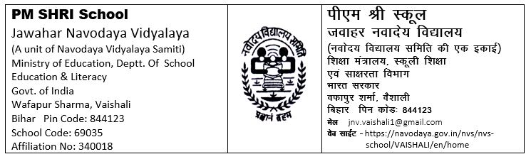 JnvVaishali's tweet photo. PM SHRI School: JNV Vaishali
Thank you for selecting my school under PM SHRI. https://t.co/Yr4hORYgw4