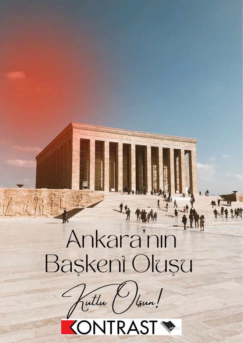 Türkiye’nin başkenti Ankara 100. Yaşında! 13 Ekim Ankara’nın başkent oluşu kutlu olsun! #kontrastdergi #afsad #fotografdergisi #ankara #13ekimankaranınbaşkentoluşu