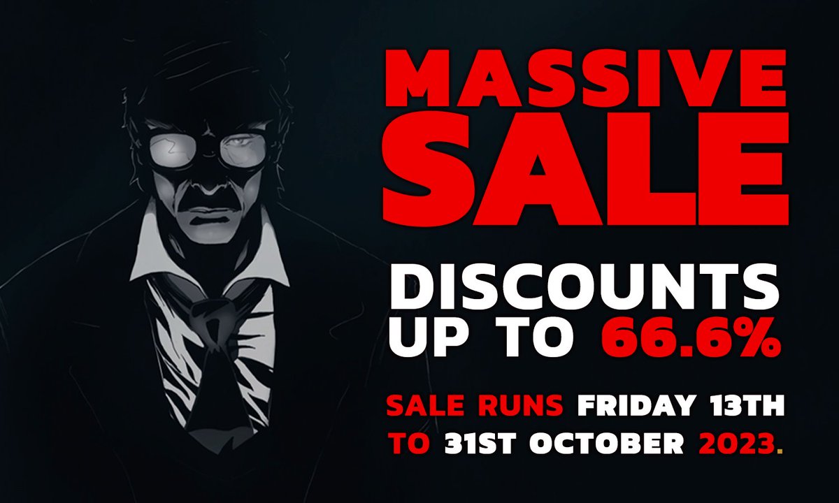 Friday 13th has inspired us to hold a massive sale for the spooky season until Halloween!  This killer sale sees some books discounted by 66.6% (see what we did there?!) #comics #indiecomics #Friday13th Special sale pricing available only at gestaltcomics.com/store