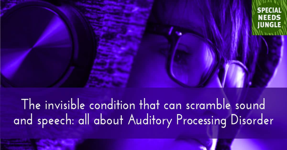 NEW POST: The invisible condition that can scramble sound and speech: learn all about Auditory Processing Disorder @APDSupportUK
specialneedsjungle.com/invisible-cond…