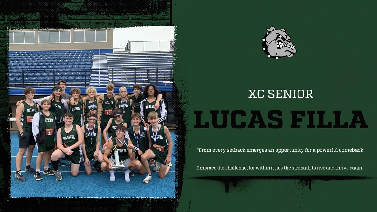 bulldogs_xc's tweet photo. Senior Spotlight: Lucas Filla
#LeagueWeek https://t.co/ihZ3cjILIF
