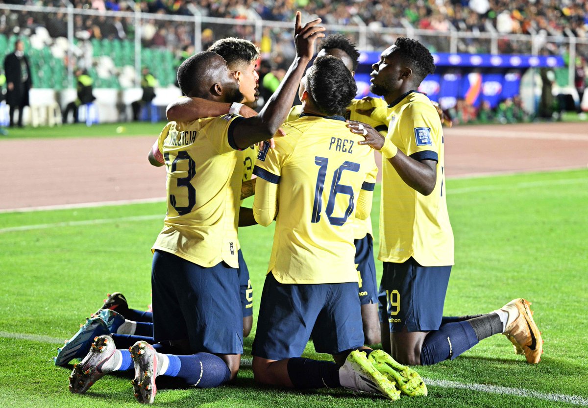 #EliminatoriasSudamericanas 🗣️🇪🇨Gooooooooolllllllllllllll de #Ecuador,  Kevin Rodríguez anota en el último minuto y pone el desempate ante #Bolivia , dándole el triunfo a la TRI🎉
FINAL DEL PARTIDO : 🇧🇴Bolivia 1- Ecuador 2🇪🇨