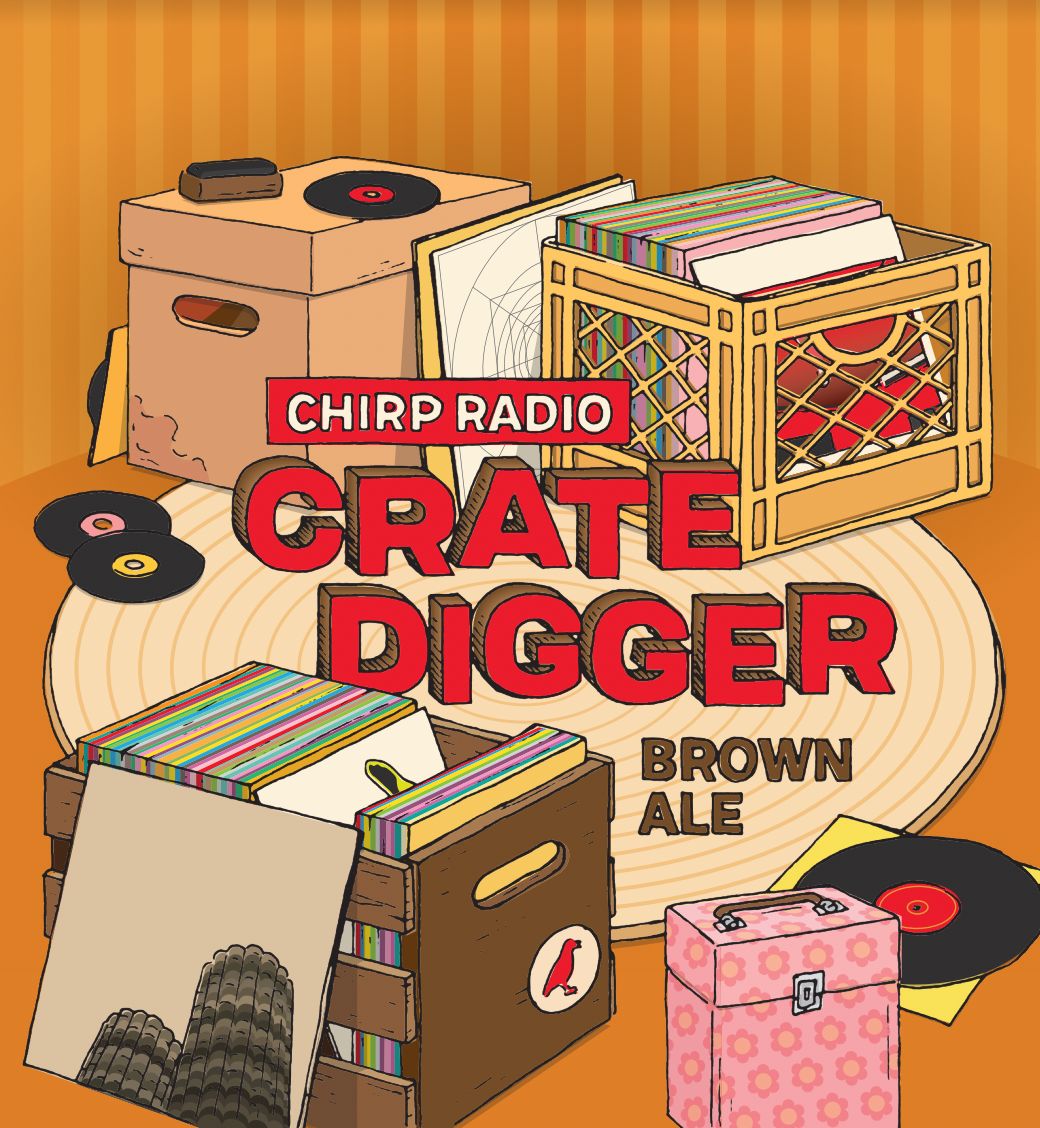 We're super excited that @illuminatedbeer is brewing beer for the #CHIRPRecordFair, including Crate Digger, a limited edition CHIRP brown ale! Don't miss out - get your tickets today! 2023CHIRPRecordFair.eventbrite.com