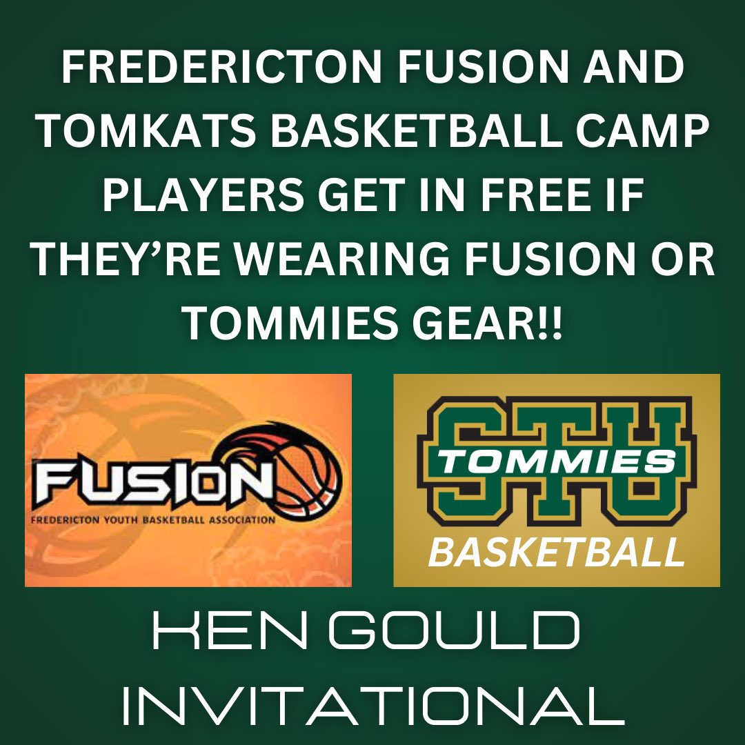 STUMENSBBALL's tweet photo. The Ken Gould Invitational is finally here!

Come support the Tommies as they cap off their preseason at the PIT this weekend!

#gotommiesgo https://t.co/5LUoUyubuq