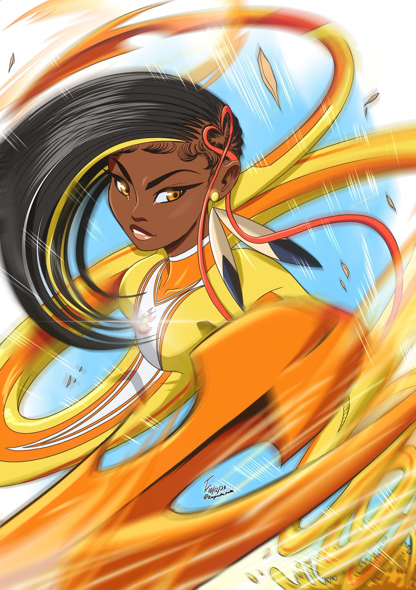 Kingmasta_milla's tweet photo. Quick sketch of Nya kicking Supervillain ass! Elastic superheroes rock! #Lemonadebraids #Kingmastamilla #Niiji #Elastigirl #Coppercolored #Stretchypowers #Comicbookart #Magicalgirl #Niijisuperhero https://t.co/pwfDxi51tn