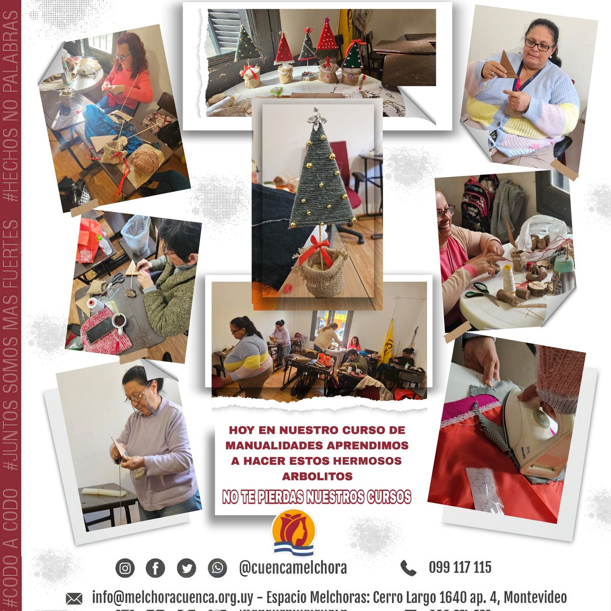 CuencaMelchora's tweet photo. En la recta final del año, nuestras docentes y alumnas, siguen creando, y adquiriendo herramientas, afianzando lazos y recibiendo contención.
#FelicesConLosResultados 
#CodoACodo 
#juntossomosmasfuertes 
@IreneMoreiraUy 
@GuidoManiniRios 
@Cabildo_UY https://t.co/hjkQcZ8QMe