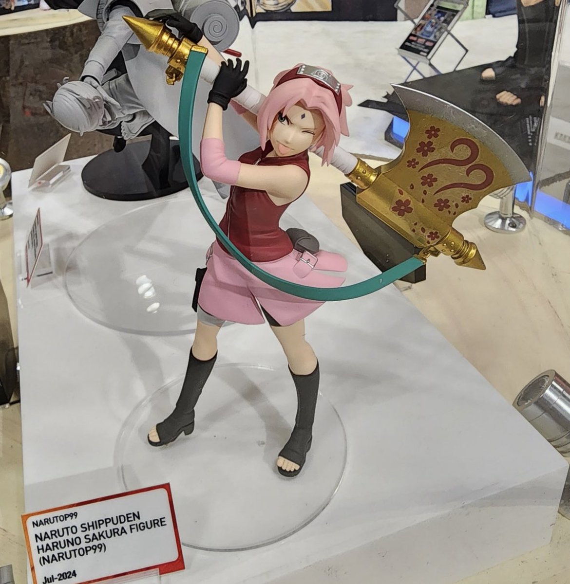 NEW NARUTOP99 SAKURA FIGURES FINALLY IN COLOR OMFG !!!!!!