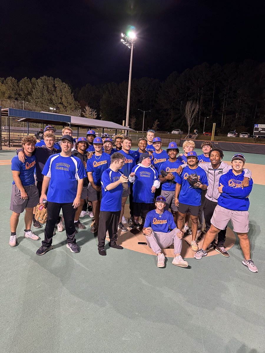 GHCBaseball's tweet photo. Another great night with our buddies at the Horizon League in Acworth!  

“Molon Labe”

#boltup https://t.co/e3riWxLycd