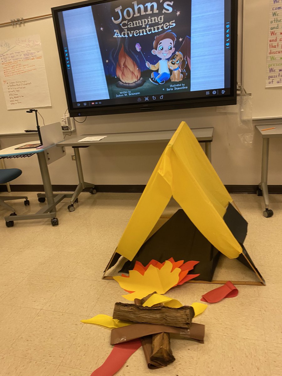 D45Stevenson's tweet photo. S’more’s, books, family, and friends. What more could we ask for? 📚⛺️🔥💜🏕️ https://t.co/jIF2JtA6kz