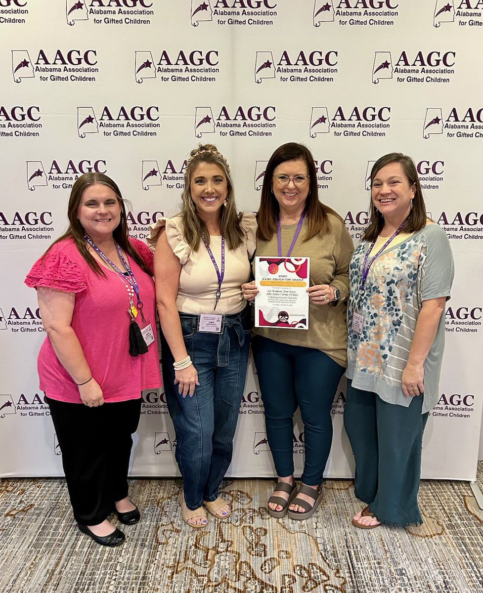 Our Talladega County Gifted program was awarded an #AAGC grant titled “From Flat to Fabulous: Bringing Mythological Characters to Life!” I am so excited to experience this unit with my <a href="/BBCMES/">BBCES</a> and @FHS_Ritchie students! <a href="/TCBOE/">Talladega Co Schools</a>