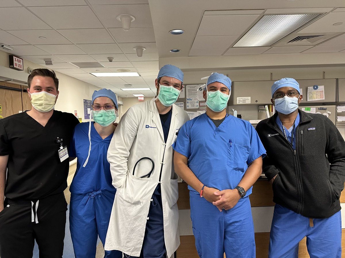 Great day in the Cath lab @DukeHeartCenter! @dnarcisseMD @RVSwaminathanMD @AubrieCarroll