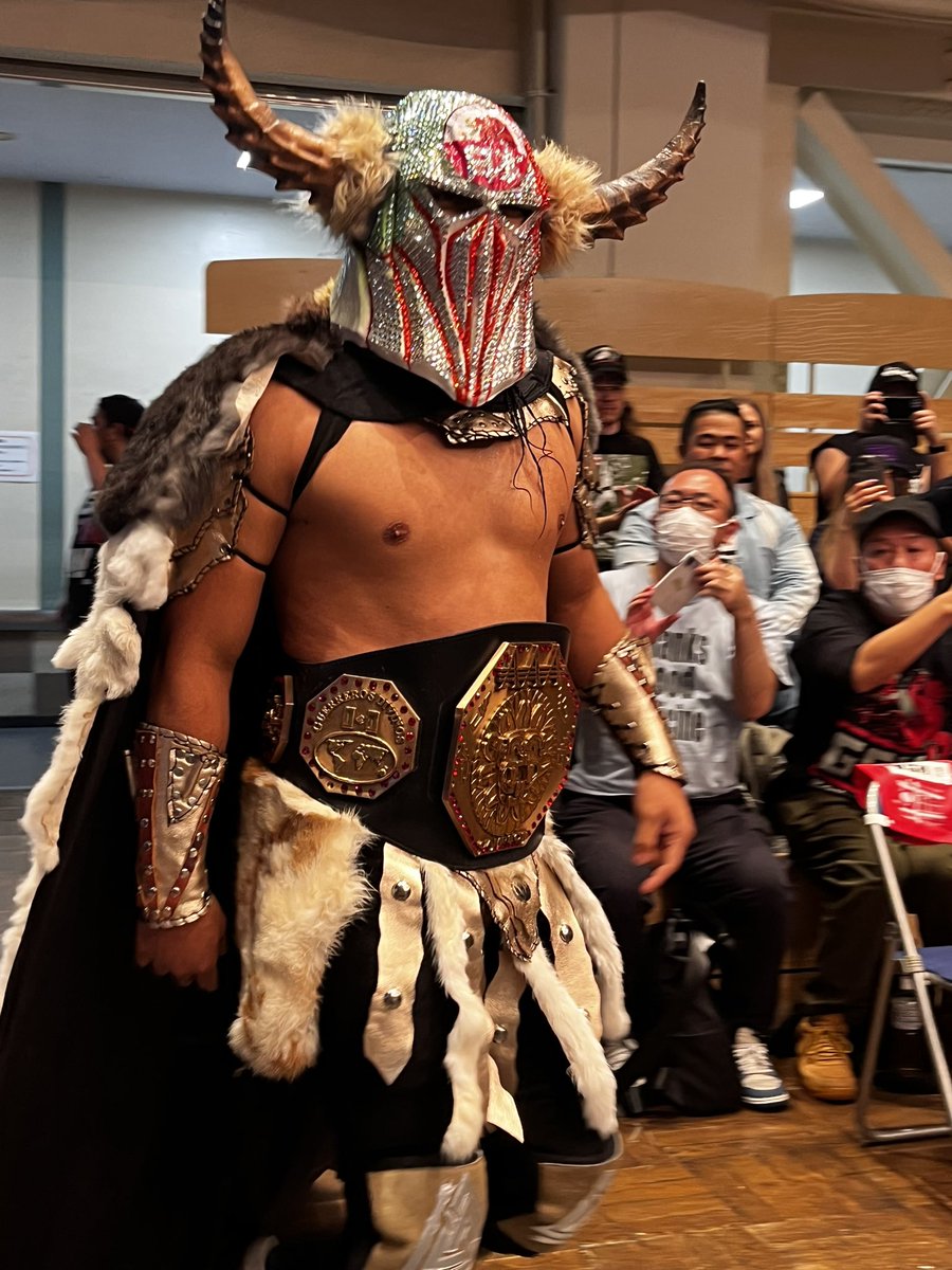 yocc44_k's tweet photo. 10.12 後楽園ホール
「GCW～THE WRLD ON GCW」

#GCWJapan 
#TheWrldOnGCW 
#ビキンゴ さん
@vikingo_aaa https://t.co/ctiGRrlQbe