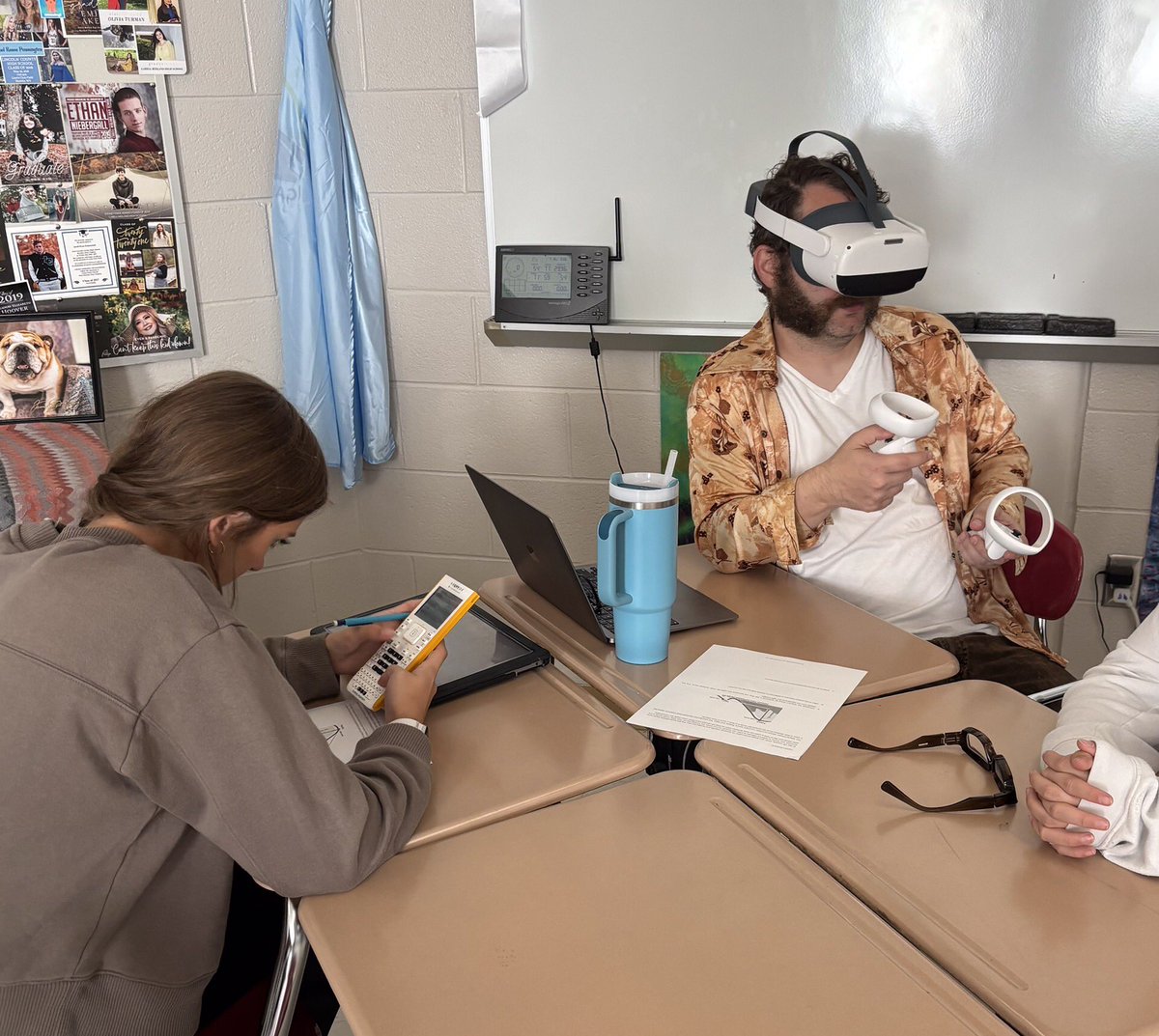 As <a href="/Ms_JBK/">Joanna BurtKinderman</a> always says, “iron sharpens iron.” My day with <a href="/Adam_Riazi/">madamimadam</a> at <a href="/CabellMidland/">Cabell Midland HS</a> allowed me to do just that! Wow!!! Grateful to #M3T_wv, <a href="/KCBOE/">Kanawha County</a>  &amp; <a href="/cabellschools/">Cabell County Schools</a> for providing the opportunity to improve my practice to better support my students.