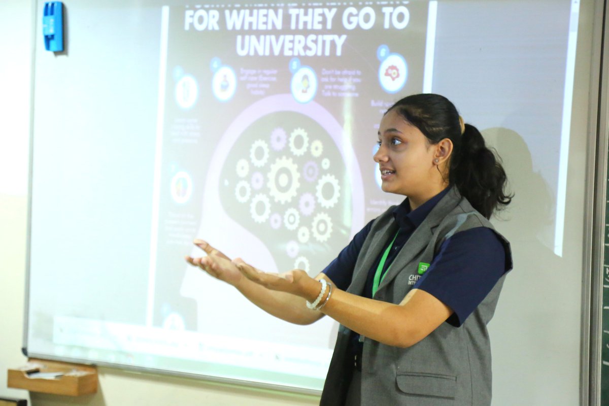 chitkara_school's tweet photo. Chitkara International School, Chandigarh under the Organisational Club: Health and Wellness conducts an informative yet engaging activity for the students of Grade 7 Beta
#CIS #Orgnisationalclub #squadactivity #worldMentalhealthday #skills https://t.co/T2Fr9cU5pd