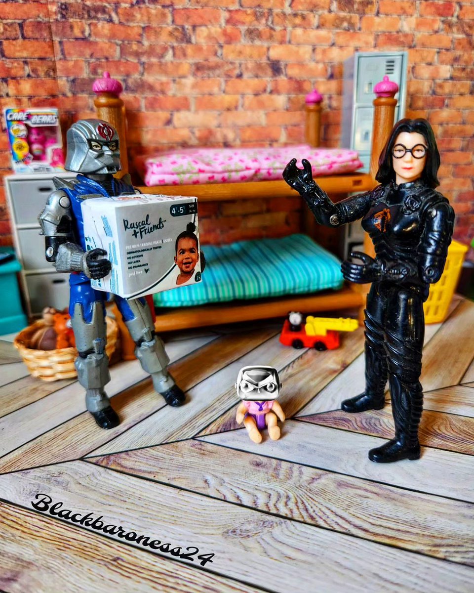 HELLO 👋 #BLACKBARONESS24 #GIJOEUNION #GIJOE #COBRA #COBRACOMMANDER #YOJOE #baroness #baby #toys