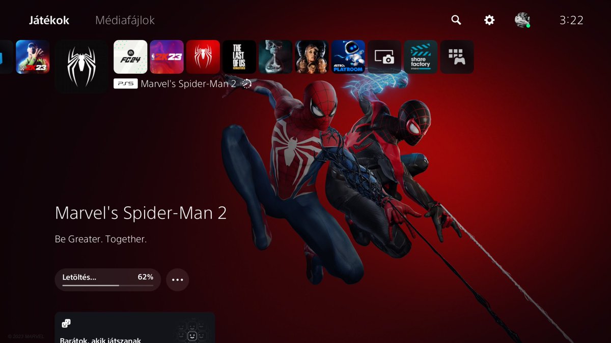 AgostonJsn's tweet photo. Úris10 legyen már huszadika😍🥹🥹❤️ #MarvelsSpiderMan2 #sony #InsomniacGames #PlayStation https://t.co/C2eUFo7Rqr