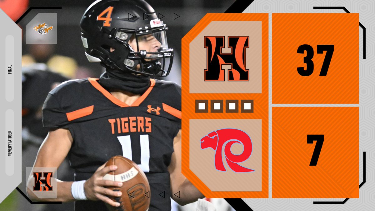 HastingsTigers's tweet photo. Football at Ralston

Final
Hastings - 37
Ralston - 7

Tigers end the regular season at Gering next week,.

#every1aTIGER #nebpreps https://t.co/loq97FOfwY