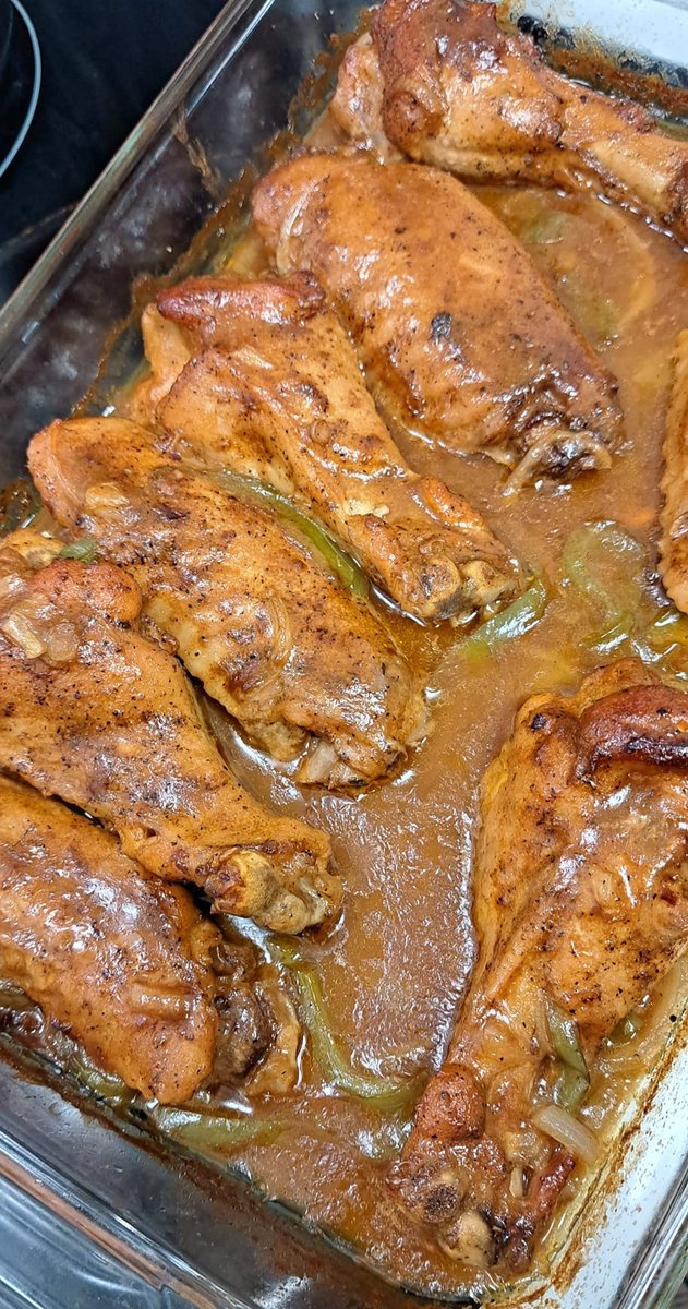 Smothered Turkey Wings.
