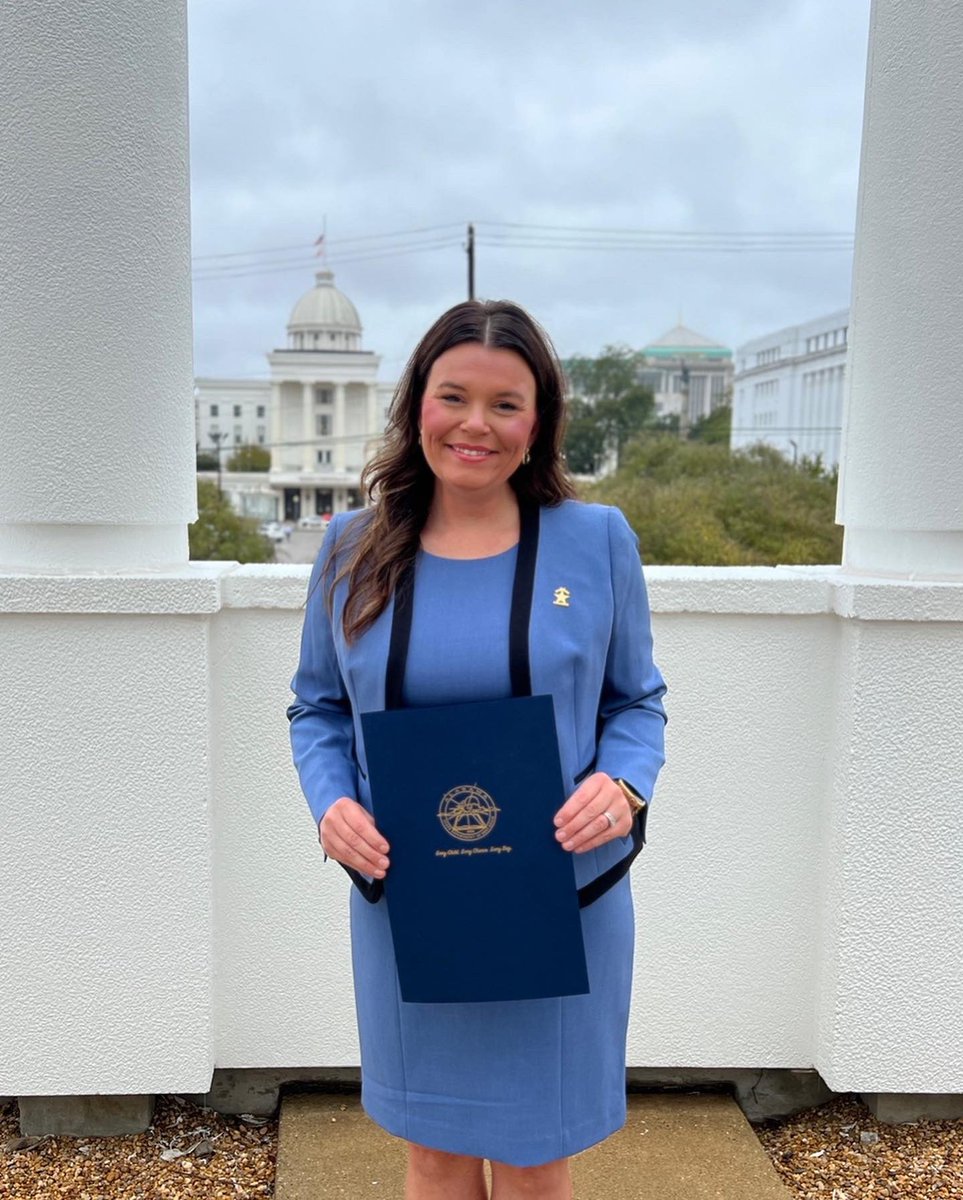 ABroadhead20's tweet photo. TY @GovernorKayIvey and Dr. Mackey for presenting me with a Resolution today during the State Board Education meeting. I am so grateful to teach in our wonderful state. https://t.co/TrtIAQN5I9