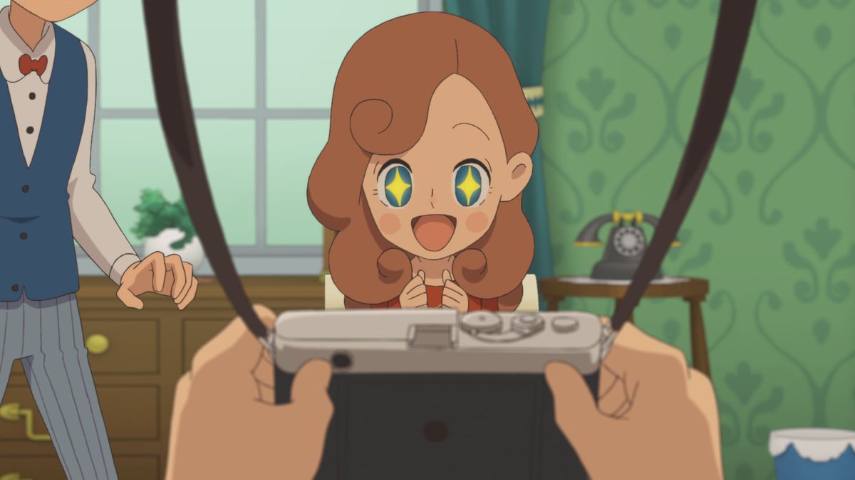 anime_layton's tweet photo. 【再放送情報】本日10月13日(金)22:00より、TOKYO MXにて「#レイトン ミステリー探偵社」第41話「カトリーエイルと奇妙な心霊写真」が再放送!新聞記者のピートが撮影した写真に幽霊が映っていた。呪い殺されてしまうのではないかと心配するピート。果たしてカトリーは心霊写真のナゾを解明できるのか? https://t.co/oEDZPMwEiD