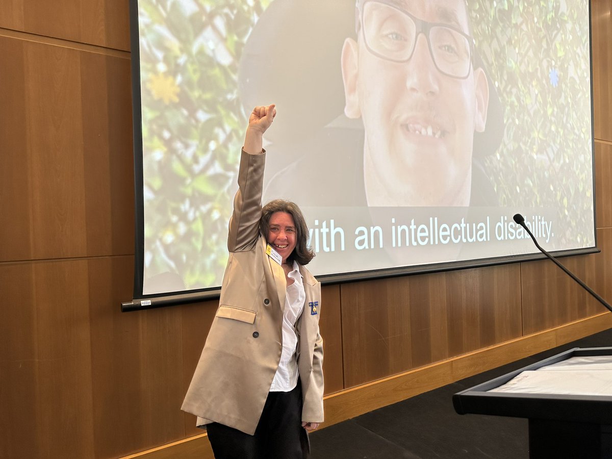 Fiona Mackenzie <a href="/CIDvoice/">CID</a> closes the launch of the Centre of Excellence in Intellectual Disability Health.
 
“This Centre will give us a voice”

@3DN_UNSW <a href="/mdi_unimelb/">Melbourne Disability Institute</a> <a href="/inclusionoz/">Inclusion Australia</a> <a href="/DownSyndromeAu/">Down Syndrome Aus</a> <a href="/QDNltd/">Queenslanders with Disability Network</a> <a href="/Kavanagh_AM/">Anne Kavanagh BMBS PhD FAFPHM FASSA FAHMS</a>