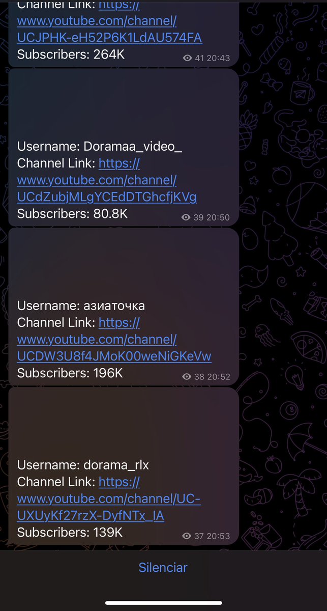 jont3ddy's tweet photo. @TeamYouTube @YouTubeBrasil @HigorBourges  tem um grupo no Telegram aonde o pessoal derruba canal em tempo real, mandei pro Higor mas não obtive respostas, eles derrubam e restauram por um valor, vocês precisam verificar isso https://t.co/LMtxL0cTr1