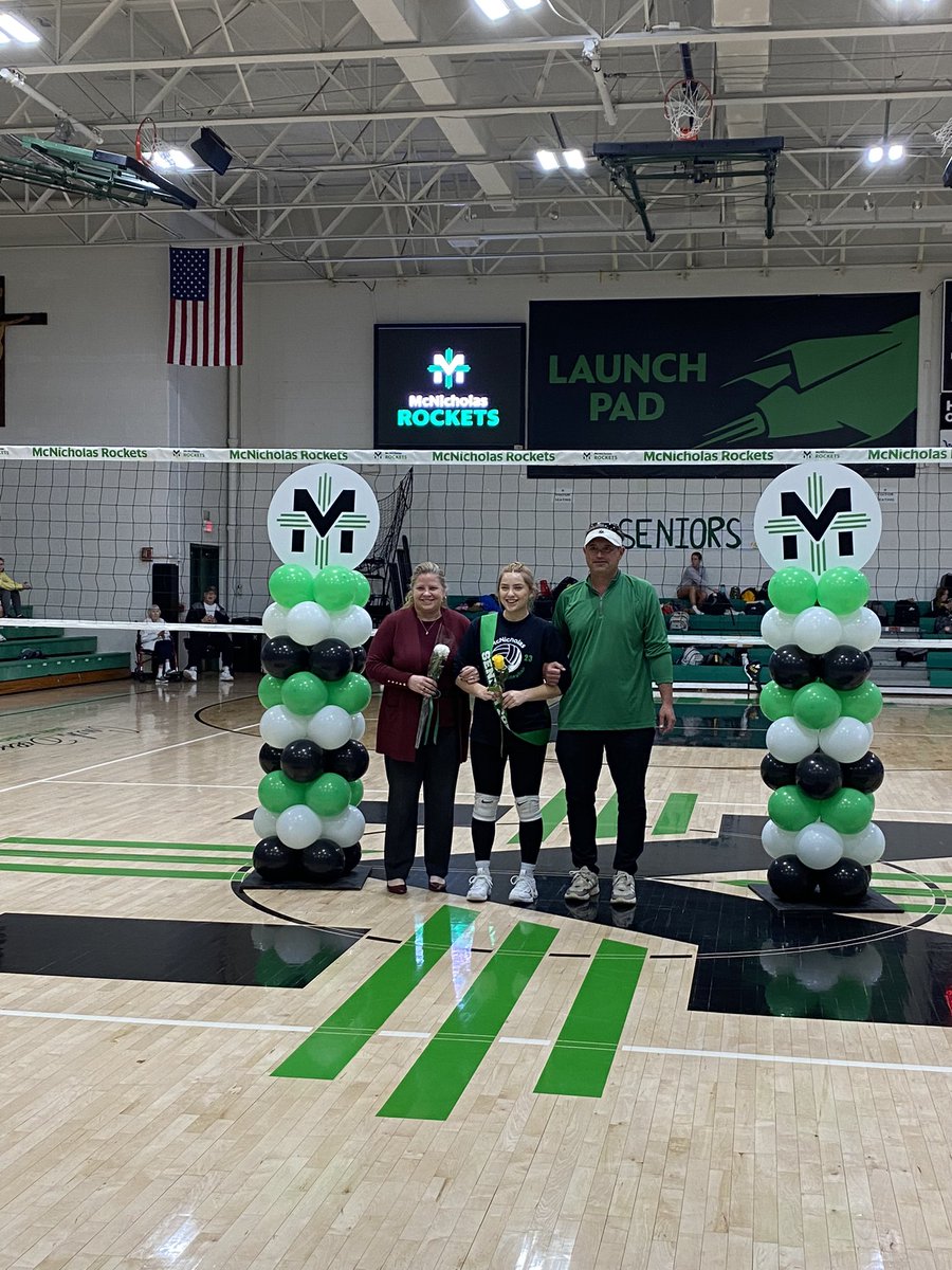 McNAthletics's tweet photo. G VB | Special night for four seniors who have built a foundation for future success. 

GCL Champs on their last game on BeechMont! 

Thank you Cassidy Rivas, Gabie Hopkins, Kelsea Haas, Maria Billies and their families!

Senior Night success!

#BondedTogether https://t.co/Bv8Qxpolge