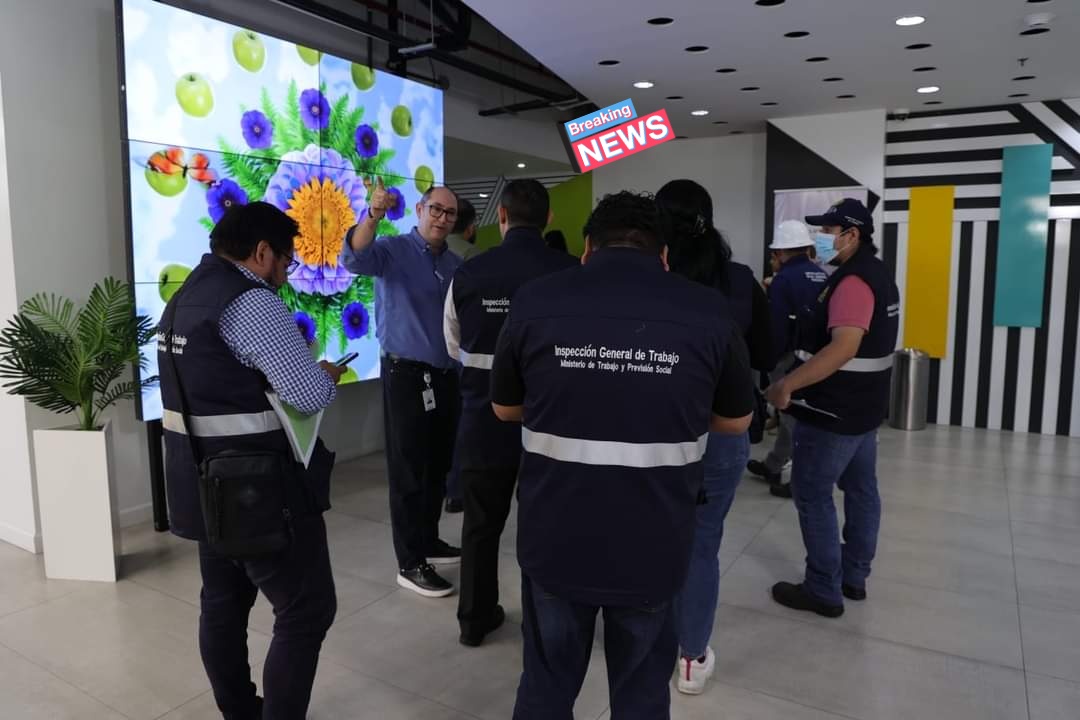 manuelale69's tweet image. El #MinTrabajo informa que en seguimiento a las denuncias recibidas a través de redes sociales sobre el call center #Telus @TELUS se constató que los trabajadores ya no estaban pernoctando en las instalaciones de dicho establecimiento.

Foto MinTrab