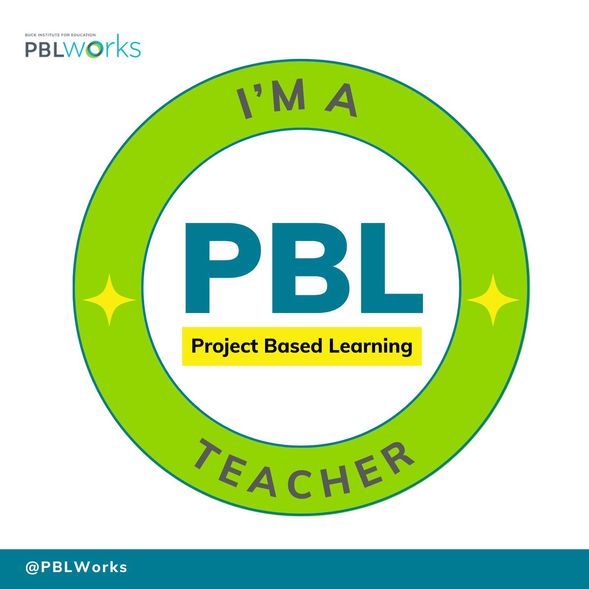 Join in, fellow PBL teachers! Retweet this post if you are a proud PBL teacher and advocate! 

#PBLWorks #PBL #PBLteachers #newschoolyear #activelearning