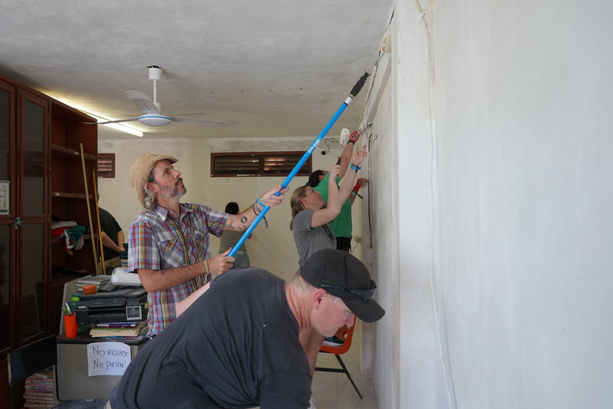 #TBT to our Day of Service during <a href="/dispatchmusic/">DISPATCH</a>'s <a href="/otwoweekend/">Only The Wild Ones Weekend</a> 2022!
The PL staff, along with fans and members of the bands joined local students, teachers, and the community to put finishing touches on a few great projects at Collegio De Bacherilles. :) #positivelegacy