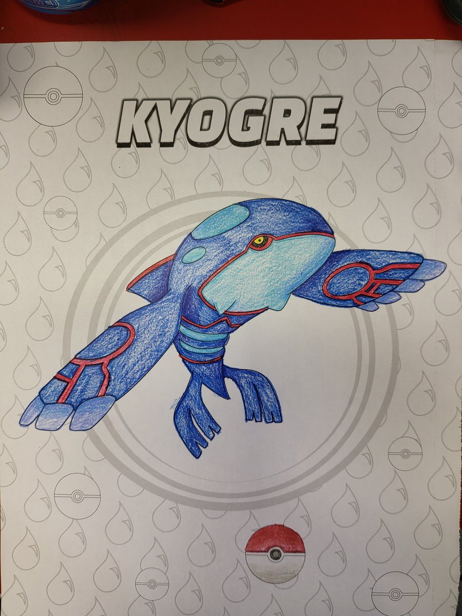 Burayume's tweet photo. I had some fun during work today!  #pokemoncoloringbook #longshift #nerdy https://t.co/dj1fAy1rLE