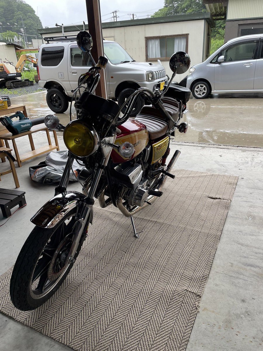 DOWBL0131's tweet photo. #gt380 
#売ります
#旧車
#バイク販売 https://t.co/tPQOIlYcal