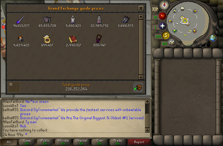 FULL MAGIC TRAINING KIT Giveaway! 1 winner.        
How to enter: 
- Like the post/Retweet         
- You must be followed 
- Comment your RSN         
- and you MUST Join Discord and type "MAGIC" discord.gg/e2vR2gejRM
Picking the winner in 96 hours
#OSRS #RuneScape