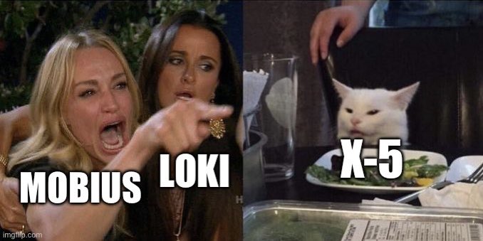 halfmoon_river's tweet photo. X-5/Brad hit a nerve #loki #LokiS2 https://t.co/j5XJKEziP6
